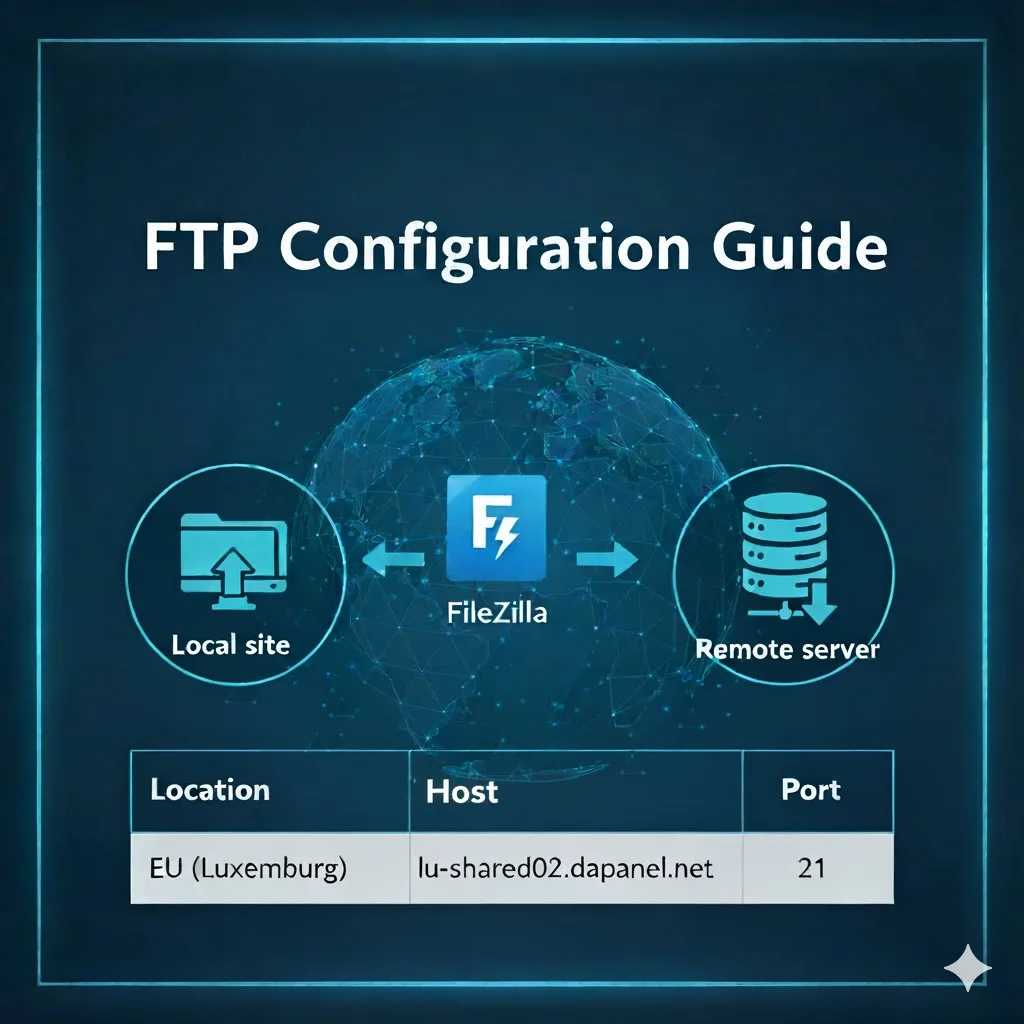 TheFastHost Конфігурація FTP